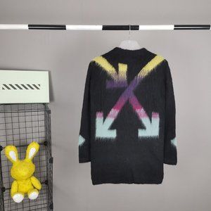 off white fashionable autumn and winter all-match tops